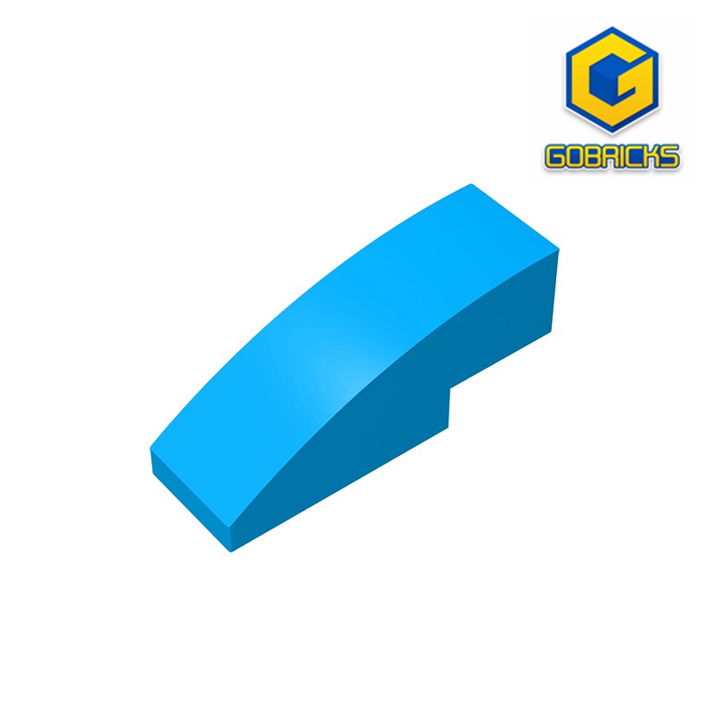 Lego Set City - Gobricks 50950 10 ชิ้น อิฐโค้ง 2x1x2/3