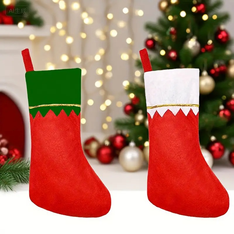 ถุงเท้าคริสต์มาสสำหรับแขวนบนเต - Christmas Stocking Hanging บทวิจารณ์และราคา