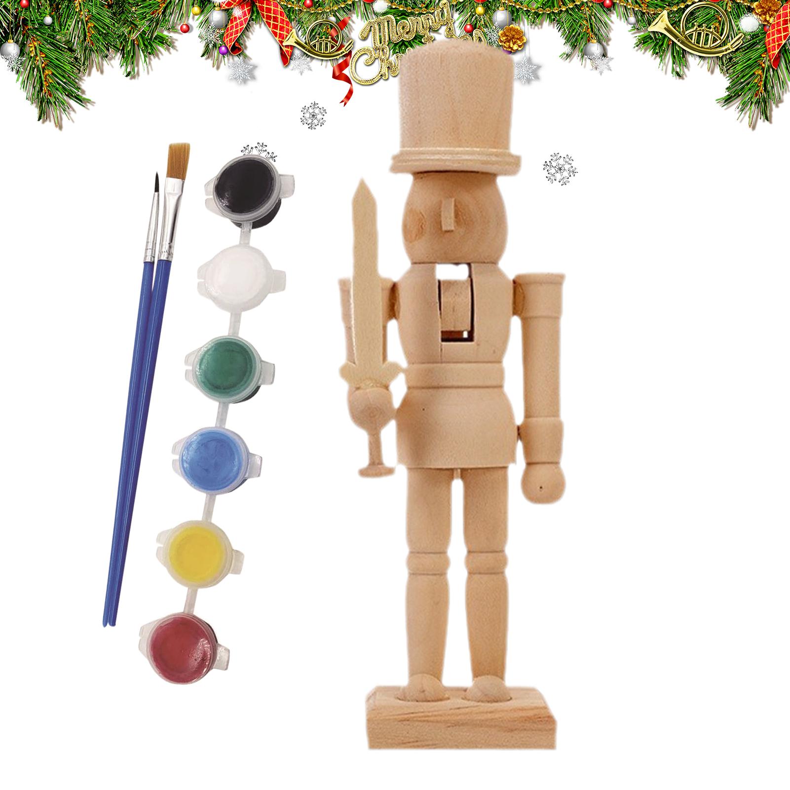 ชุดทำตุ๊กตานัทแครกเกอร์ไม้ ชุด - Nutcracker Figurine บทวิจารณ์และราคา