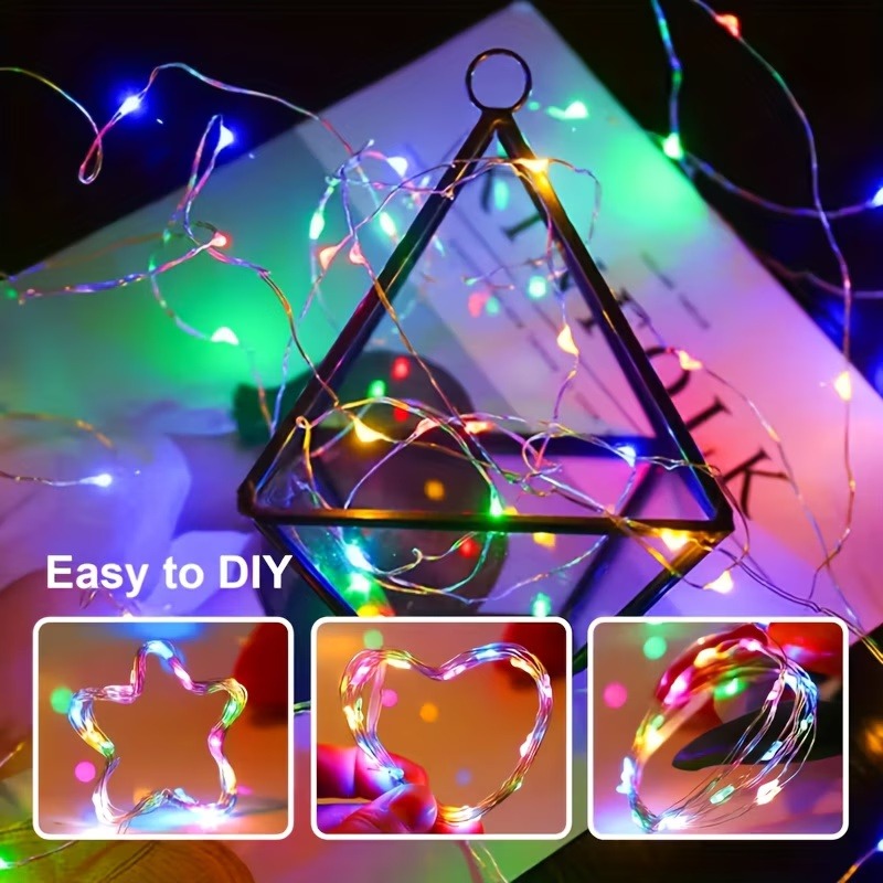 ไฟประดับแบบสายยาว 10 เมตร ควบค - Led Fairy String Lights บทวิจารณ์และราคา