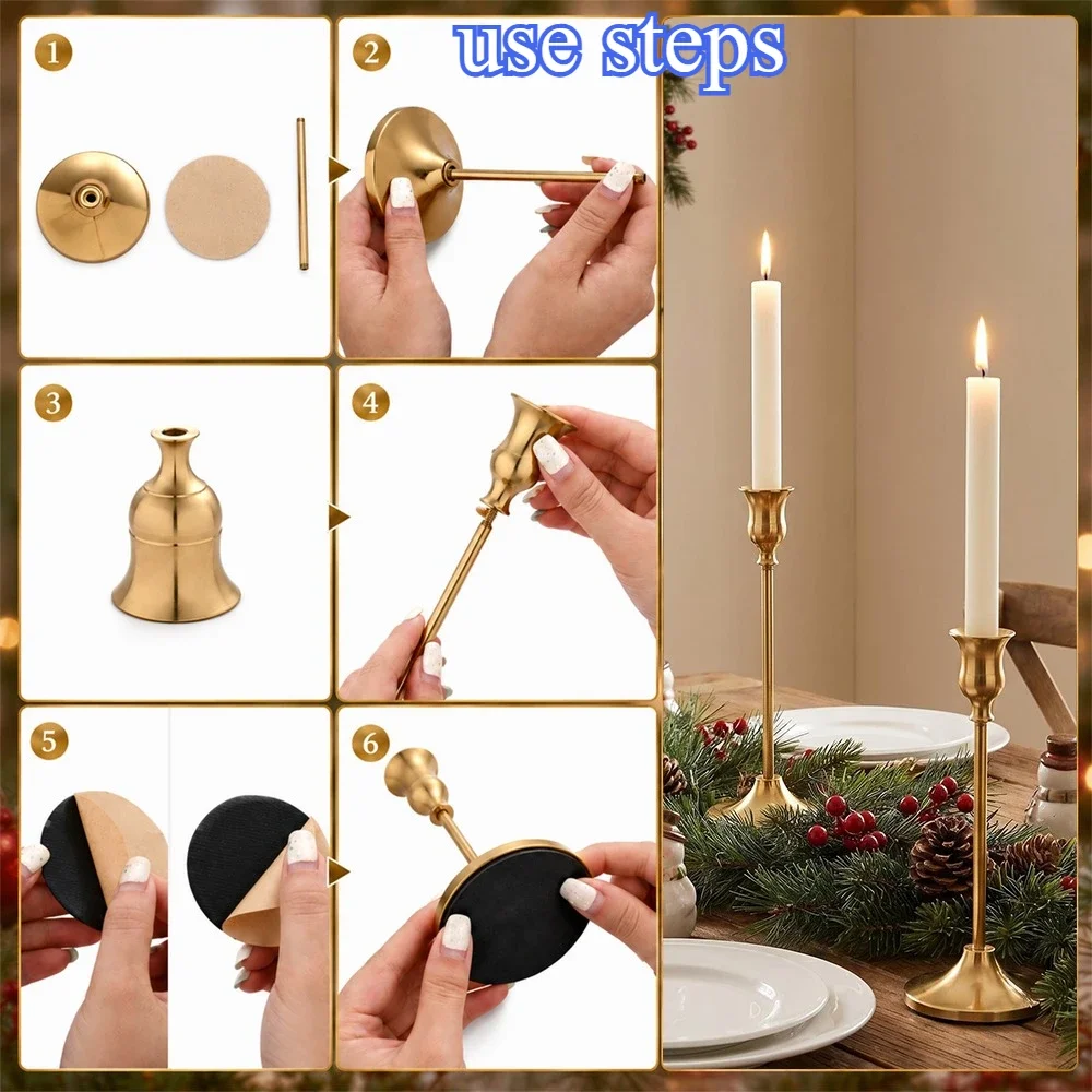 ชุดเชิงเทียน 6 ชิ้น เชิงเทียนโ - Holiday Candle Set บทวิจารณ์และราคา