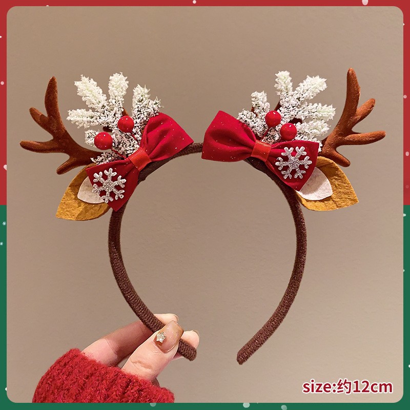 ที่คาดผมคริสต์มาส กวางเรนเดียร - Reindeer Antlers Headband บทวิจารณ์และราคา