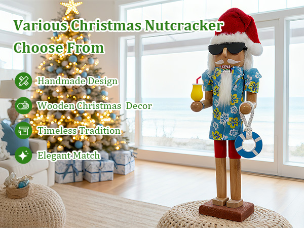 ของตกแต่งรูปทหารนัทแครกเกอร์ไม - Nutcracker Figurine บทวิจารณ์และราคา