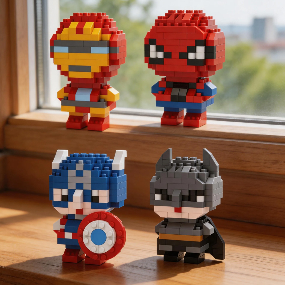 สไปเดอร์แมน, ไอรอนแมน, กัปตันอ - Lego Set Technic บทวิจารณ์และราคา